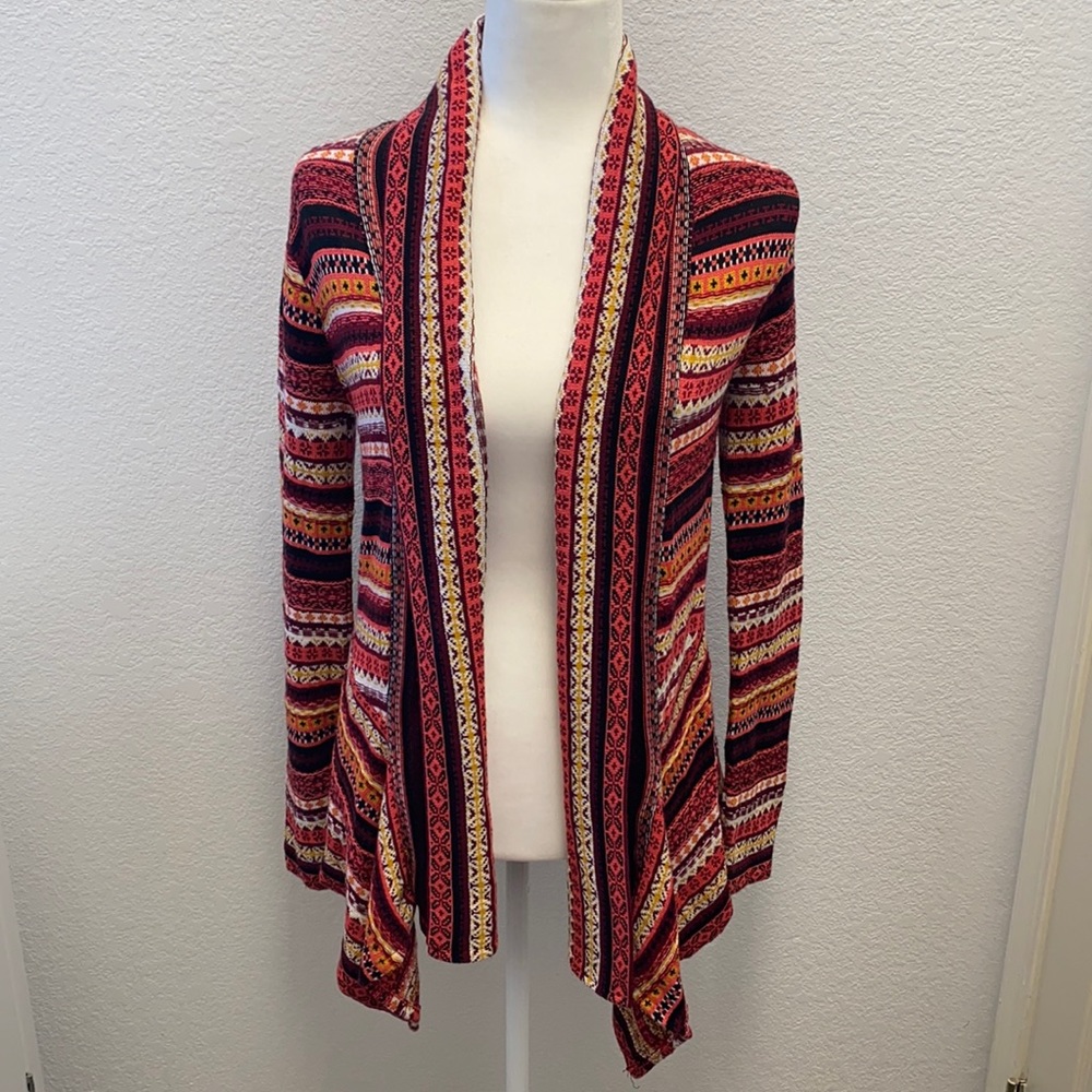 NEW AMERICAN RAG MULTICOLOR CARDIGAN SIZE SMALL